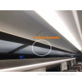 8mm frosted polycarbonate for railway luggage rack